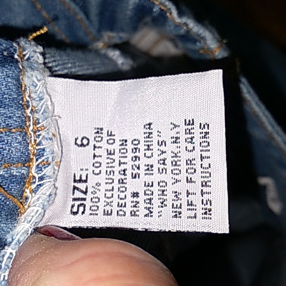 π¦ VINTAGE GIRLS OVERALLS w BUTTERFLY 90's Sz 6 - Picture 9 of 16